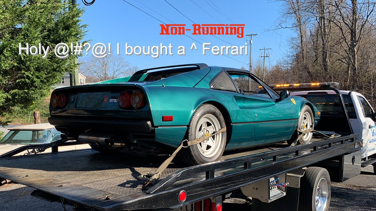 I bought a Ferrari (non-running)