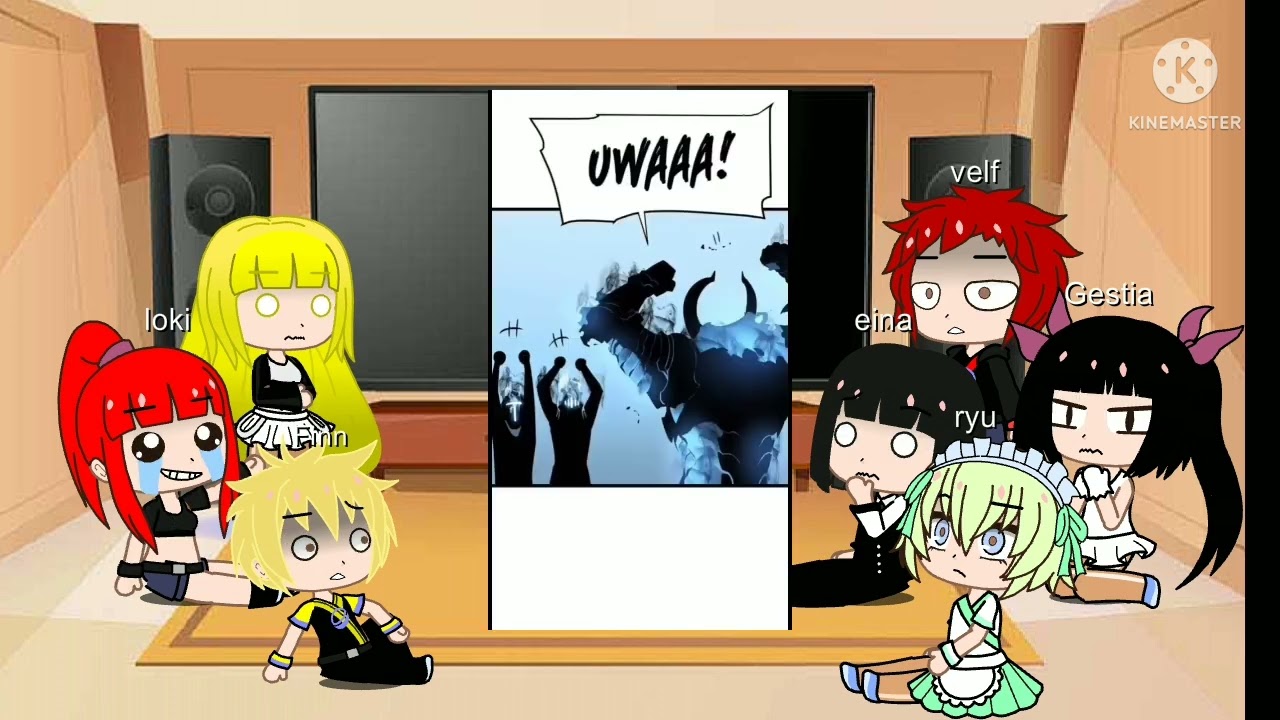 danmachi react to bell as sung jie woo