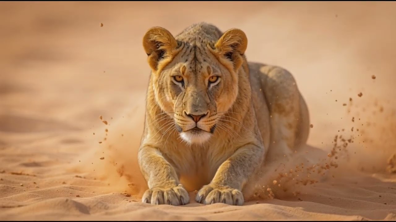 Desert Kings – The Last Lions of Namibia”