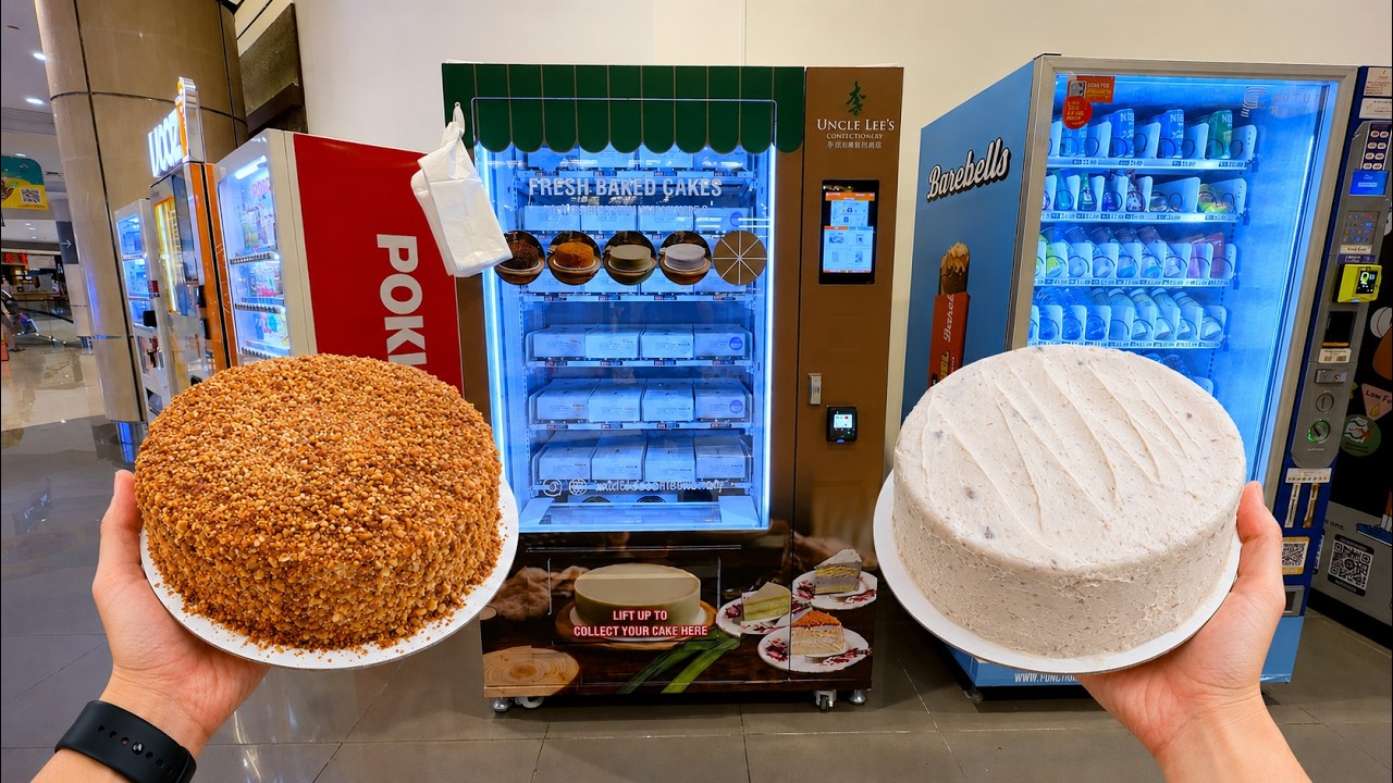Eating the Cheapest vs Most Expensive Vending Machine