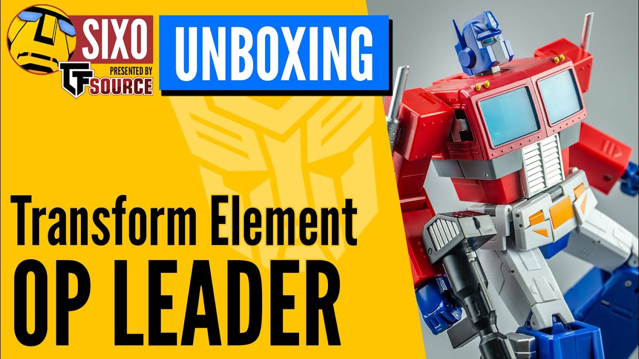 UNBOXING: Transform Element TE-01 OP Leader