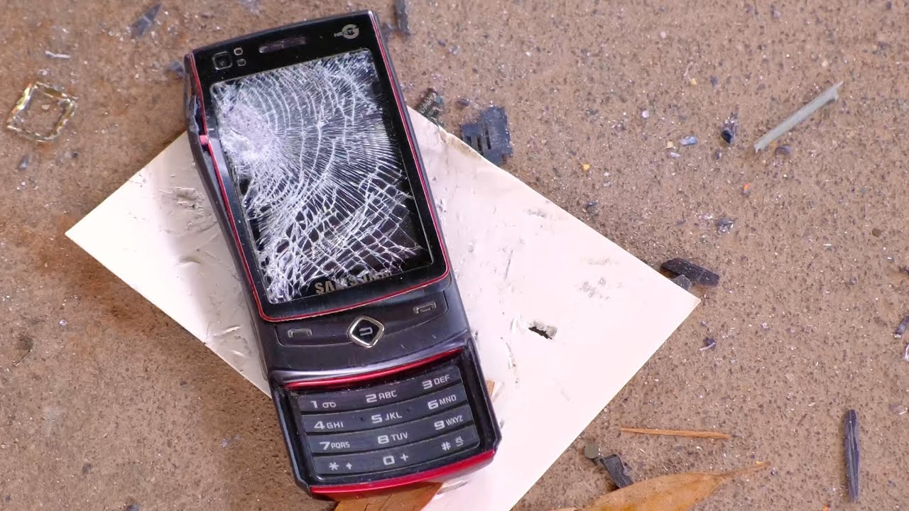 Smash Samsung Slider Phone