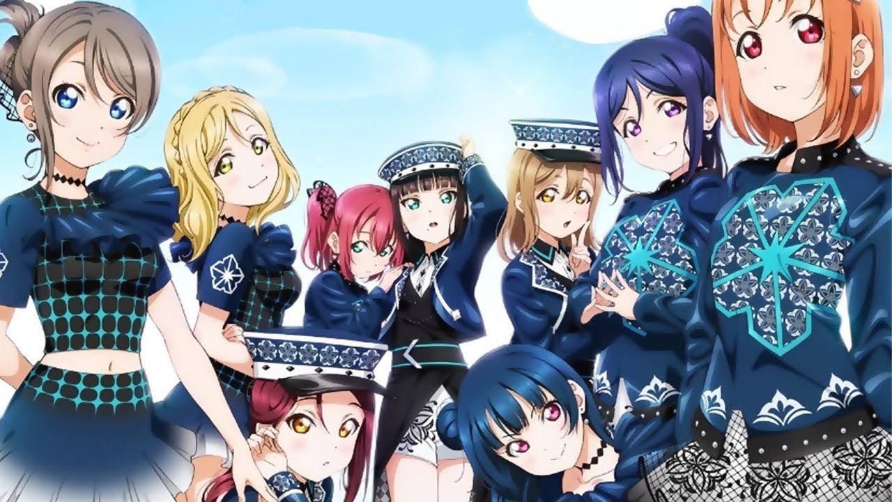 「Fantastic Departure & Aqours Pirates Desire」 Aqours 6th Live Single - Karaoke/Subtitles, SIFAS Edit