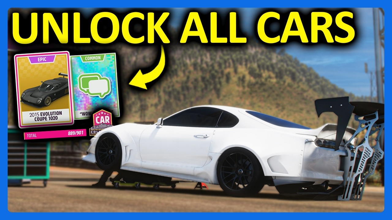 I Tried to Unlock EVERY Car in Forza Horizon 5...