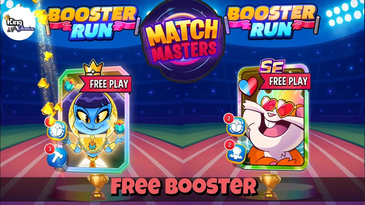 Booster Run 🏃🏽‍♂️⚡️Match Masters 🏆 #gameplay Watch me master Booster run 