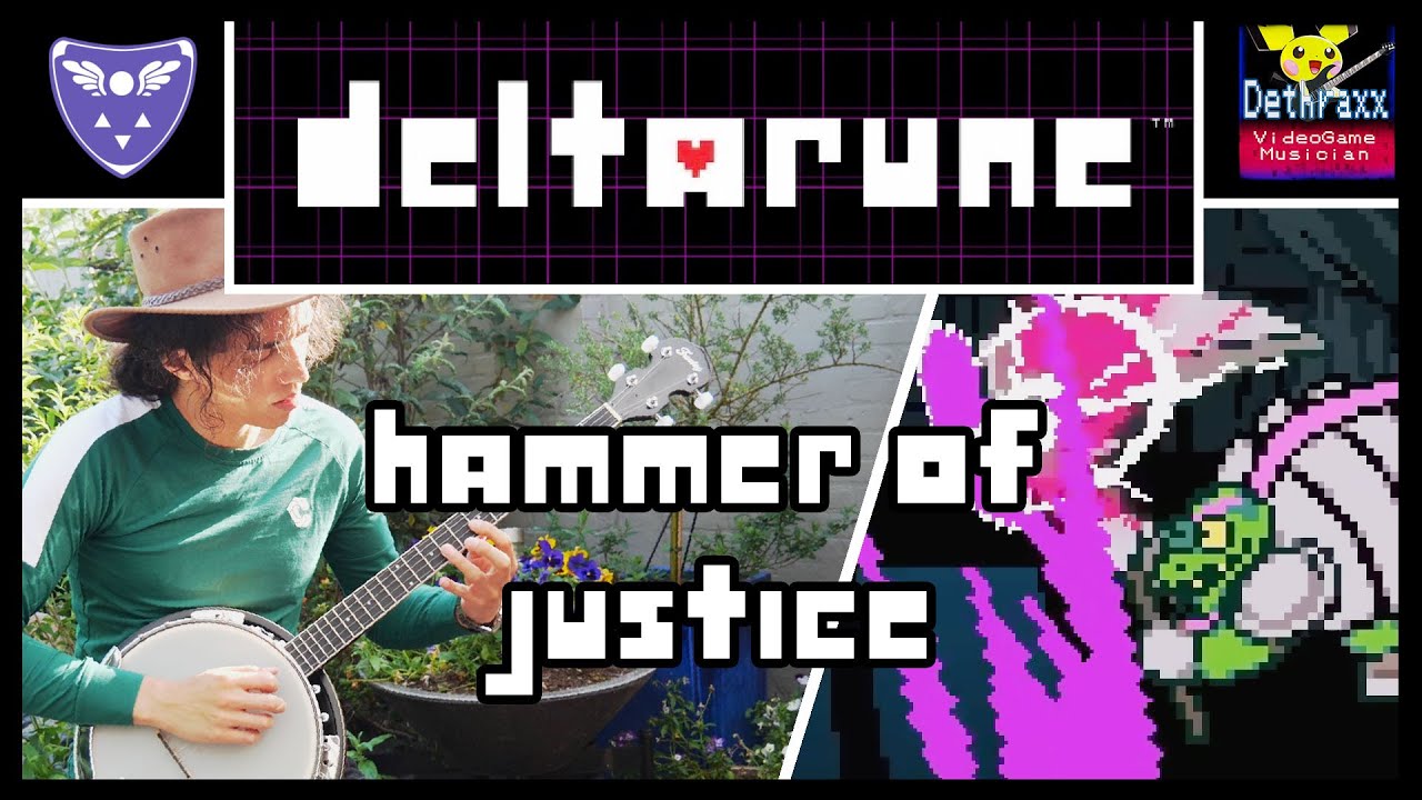 Deltarune: Hammer of Justice FLUTE & BANJO Metal Cover | By Dethraxx, jaycollier28 & Joris Pabor