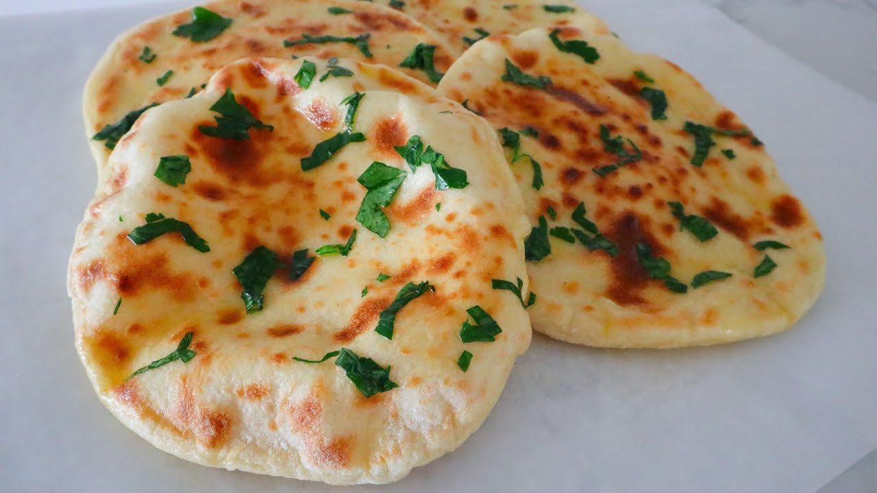 Bread in 15 Minutes! No oven Turkish flatbread recipe