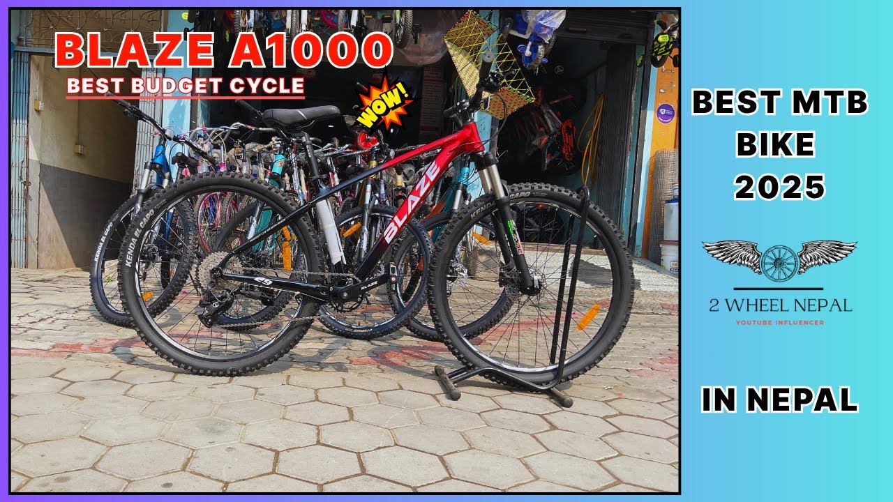 Best MTB Cycles for Downhill Riding in Nepal | Blaze A1000 Full Review & Price