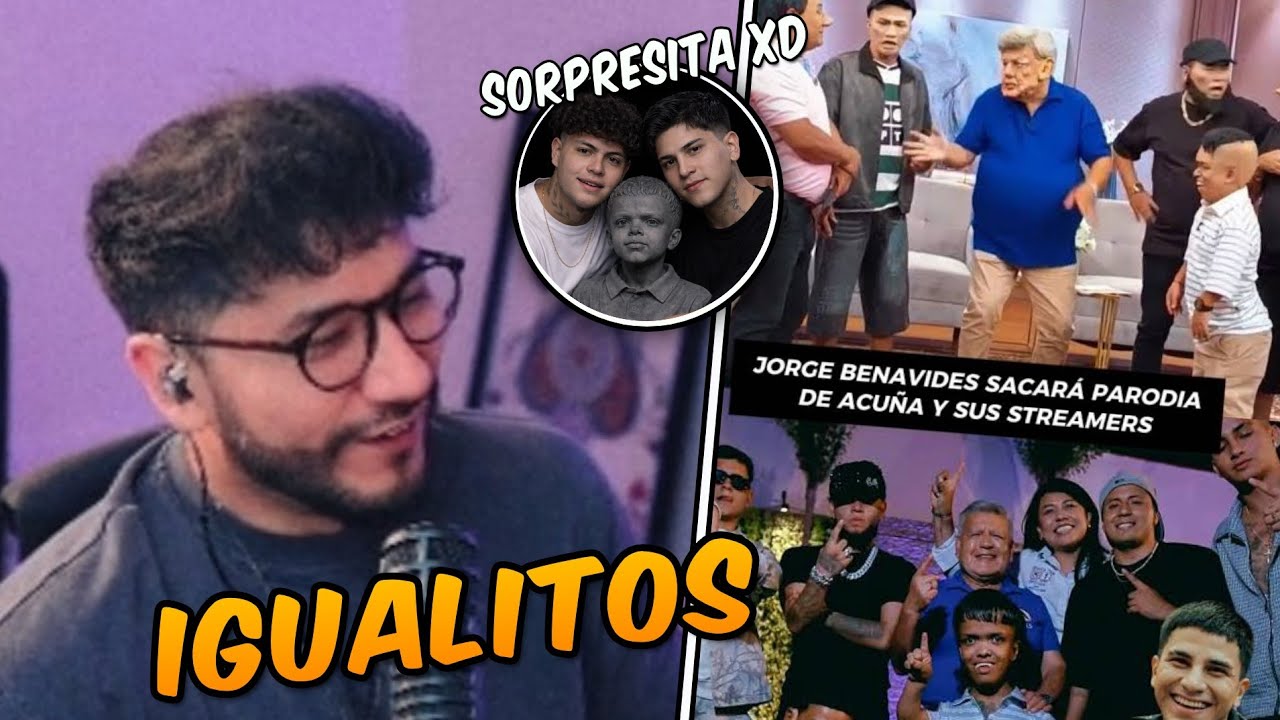 ZEIN ve Como JORGE BENAVIDES sacar&aacute; una PARODIA de los STREAMERS VEND*  a ACU&Ntilde;A XD 
