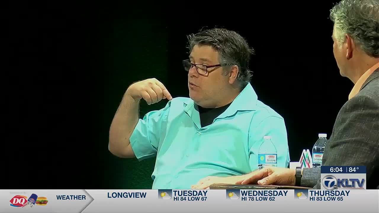 Actor Sean Astin carries on late mother’s work with conversation about mental health in Tyler