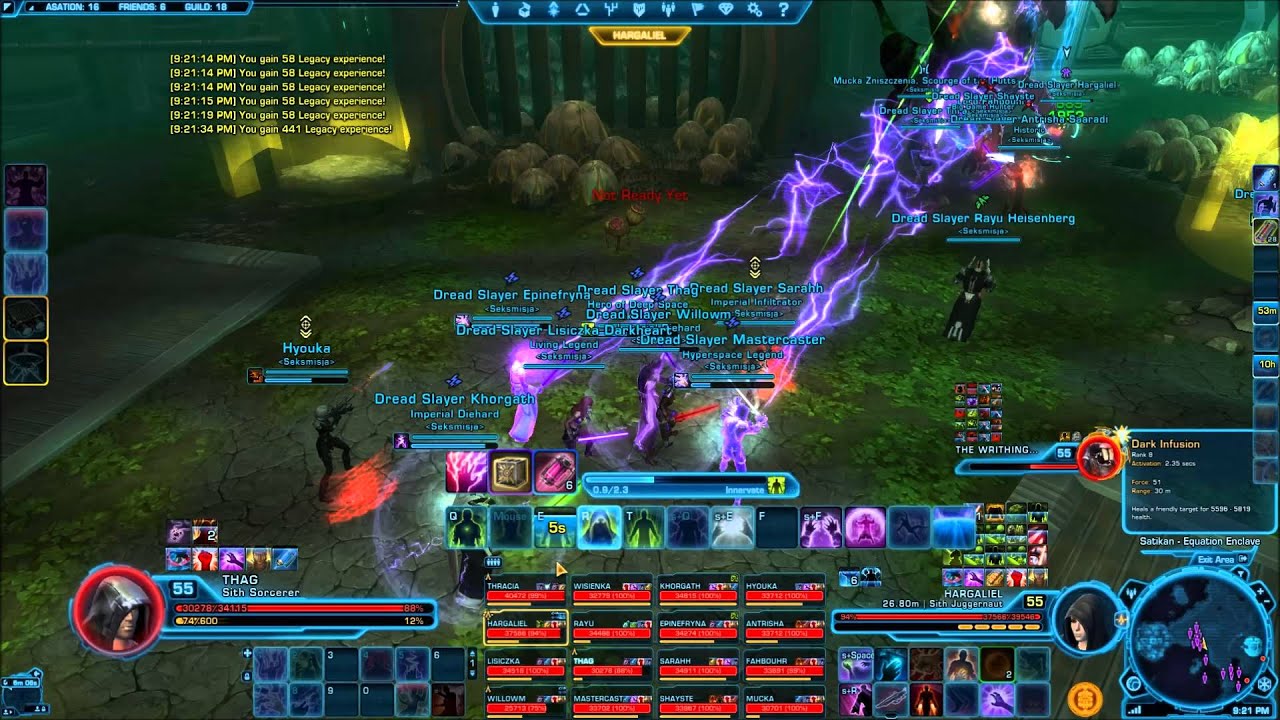 SWTOR Terror From Beyond (Nightmare) 2.0 16m Writhing Horror (healer PoV)