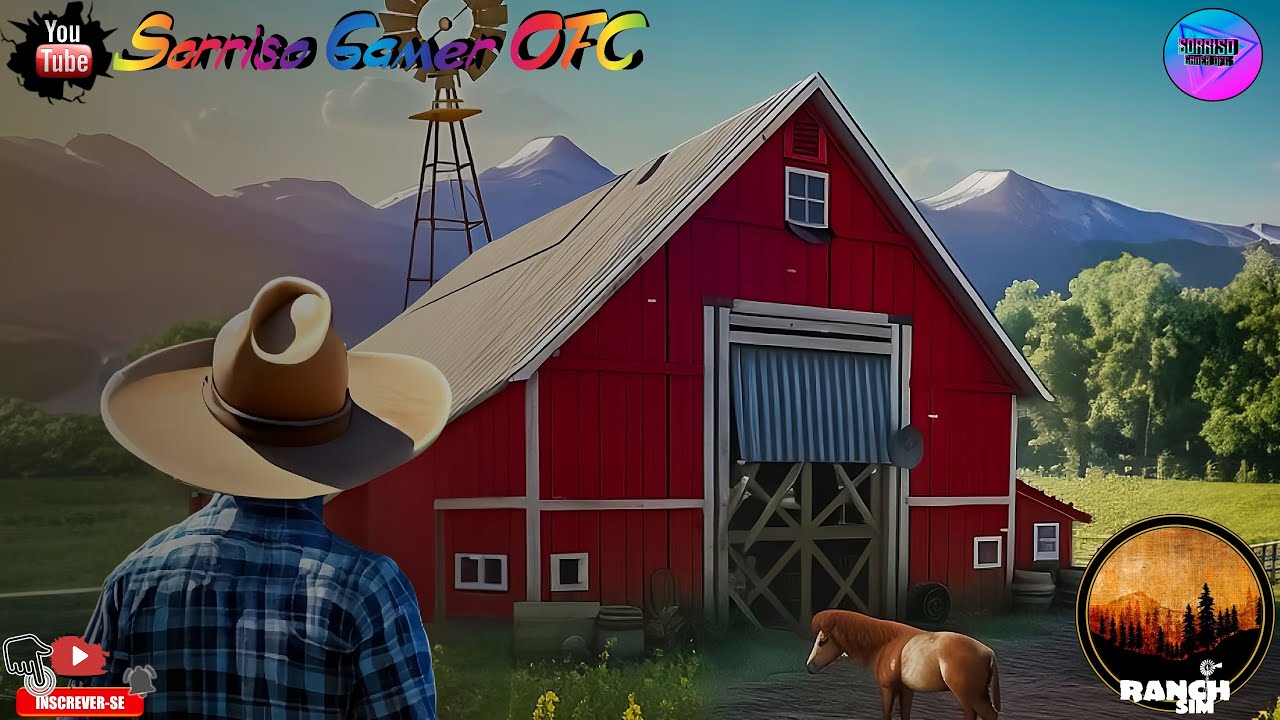 Vamos Trabalha no Rancho no RANCH SIMULATOR - AO VIVO EP:02