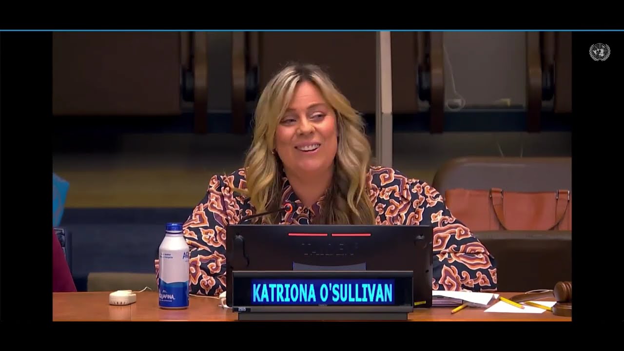 Dr. Katriona O'Sullivan | UN Speech