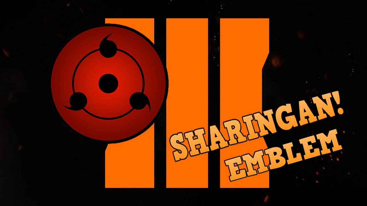 How to make SHARINGAN Emblem/ Como hacer Emblema SHARINGAN (Call Of Duty Black Ops 3) (PC/Xbox/PS4)