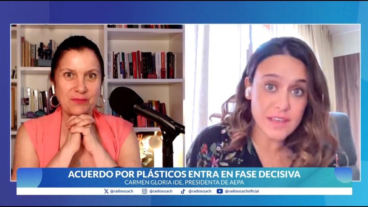Carmen Gloria Ide y acuerdo global por plásticos: 