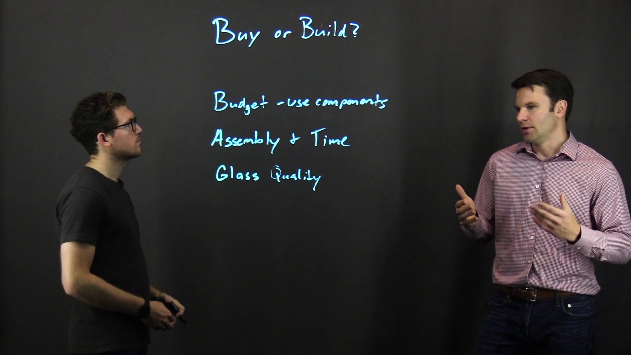 Should you buy or build a lightboard?