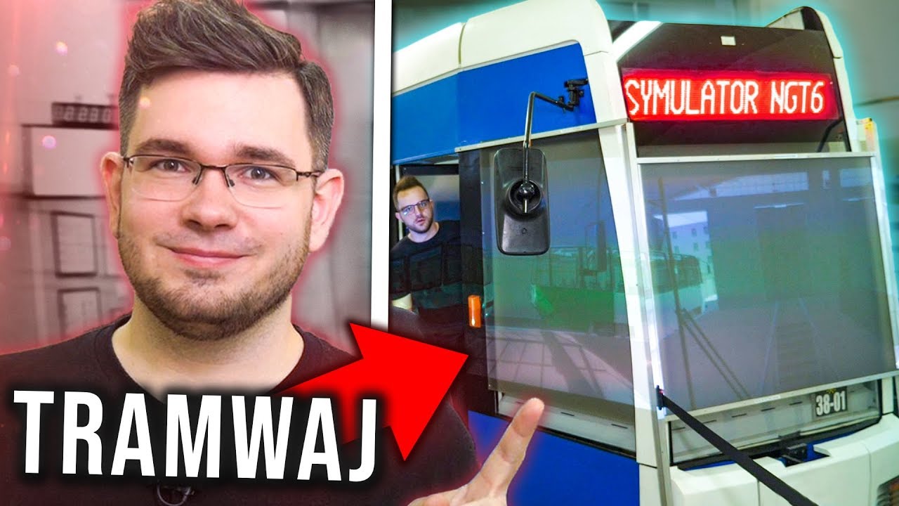 SYMULATOR ZBUDOWANY Z TRAMWAJU 🚅