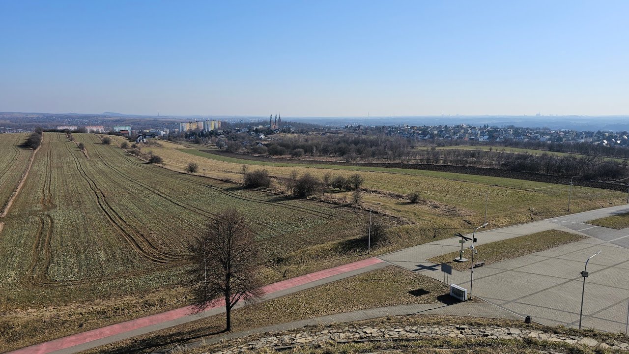 Przejazd hulajnogą elektryczną. Kopiec Wyzwolenia - Park Świerklaniec.