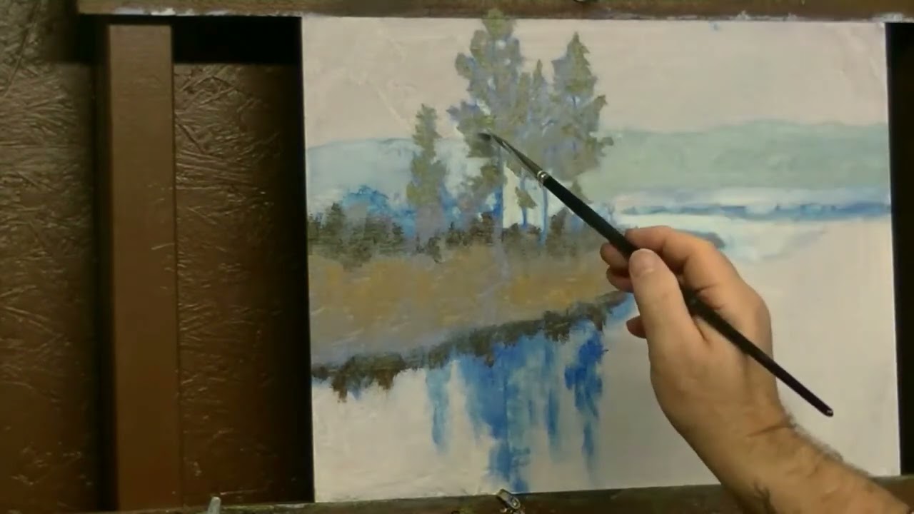 Tonalism painting technique, the concept. with Boris Huguenel.(11)