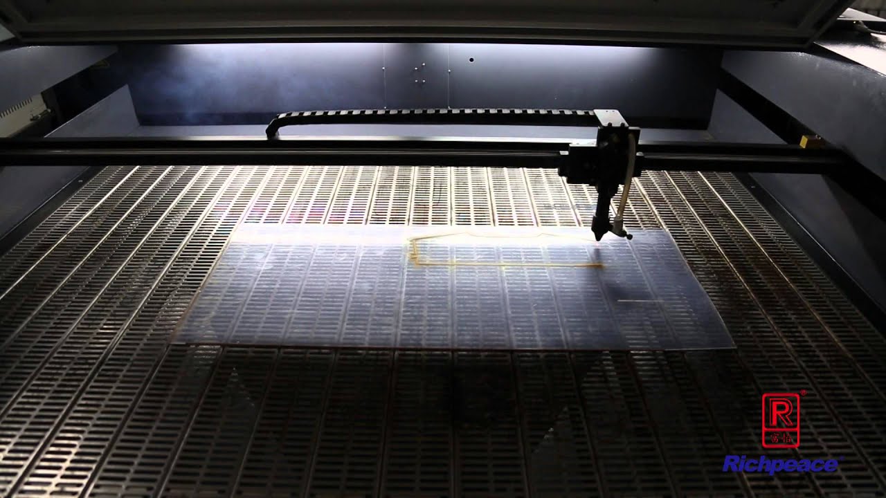 Richpeace PVC Template laser cutting machine