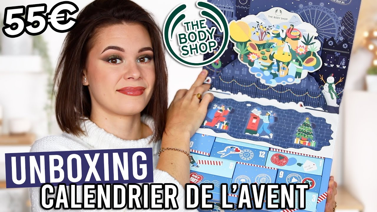 UNBOXING Calendrier de l’avent The Body Shop 2022 • 55€