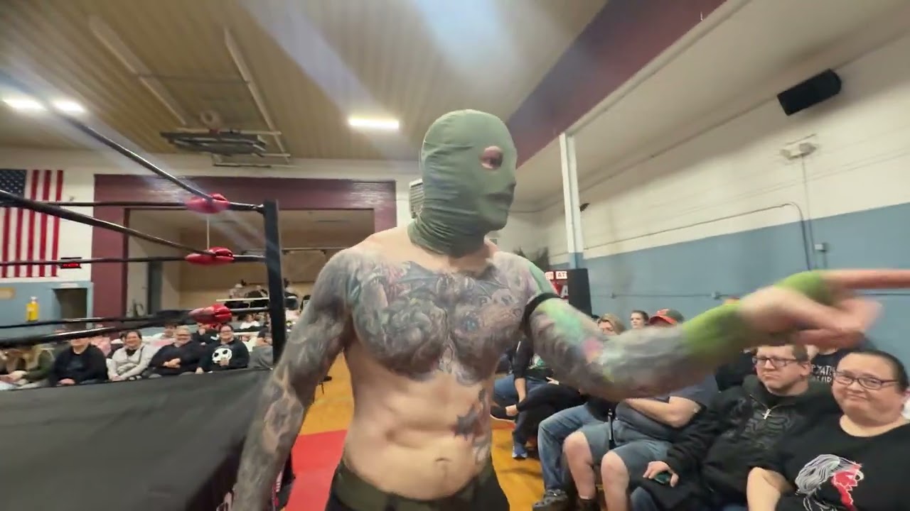 SCW High Voltage Championship Shamrocks Shenanigans The Night Reaper vs Johnny Kaos