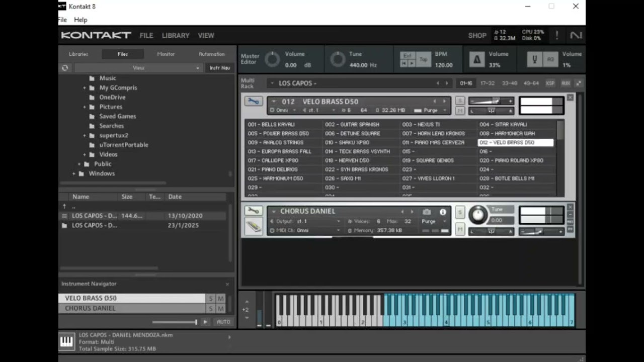 SAMPLES GRATIS LOS CAPOS KONTAKT