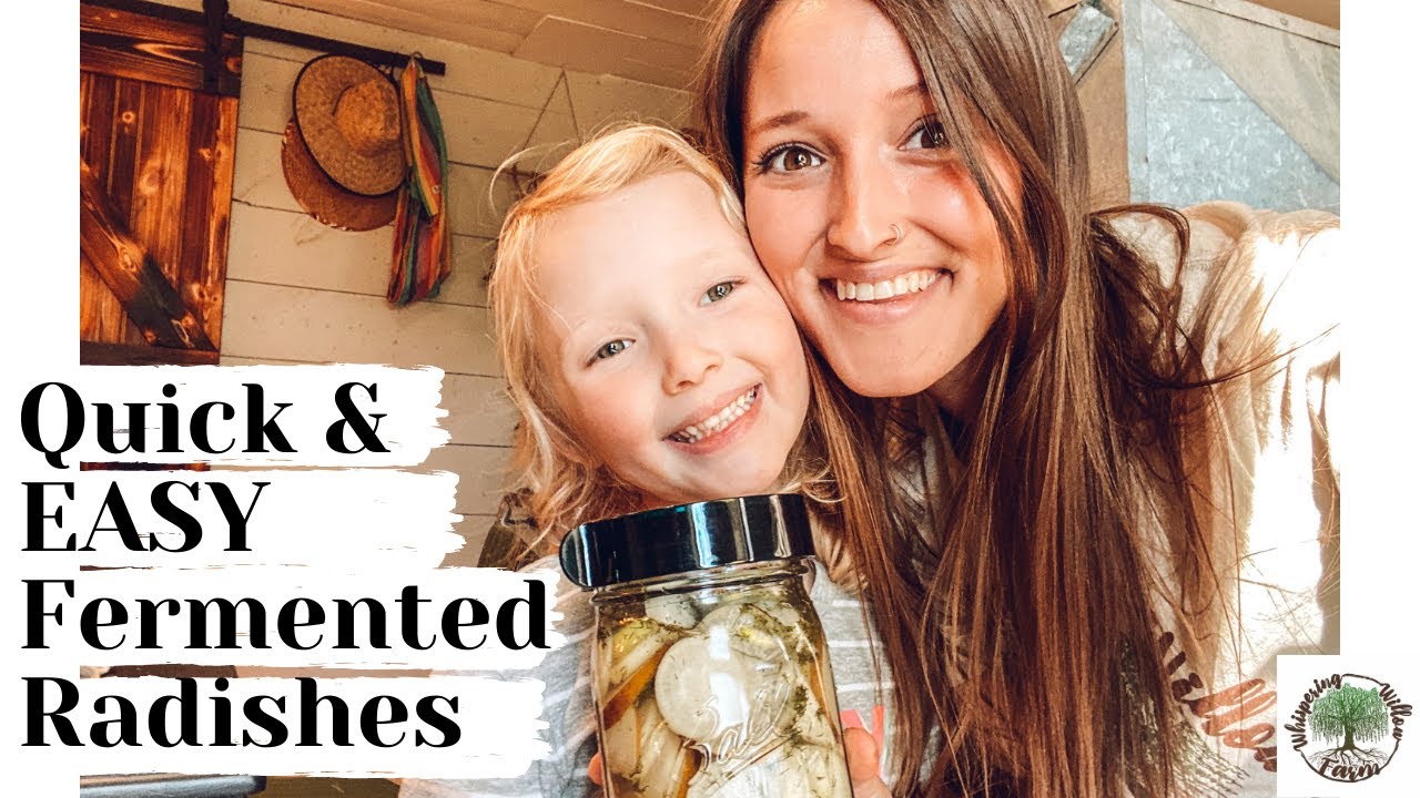 Quick & EASY Fermented Radish Recipe + VLOG