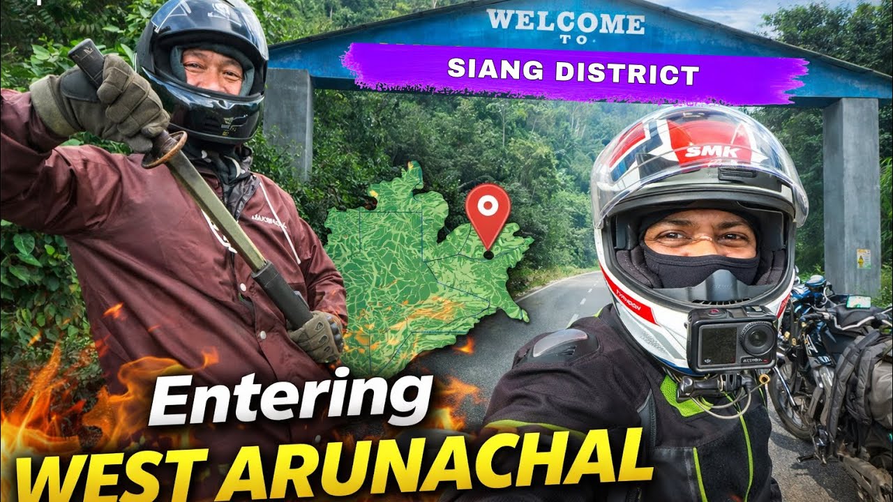 Arunachal Me Entry Aur Samne Talwar 🗡️ 😱| Ep-9 | Dibrugarh to Aalo | Real Adventure 🔥 Start