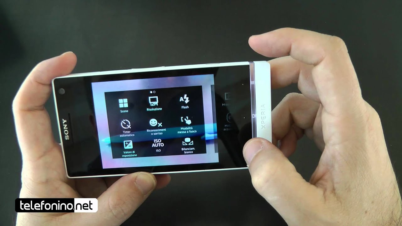 Sony Xperia S videoreview da Telefonino.net