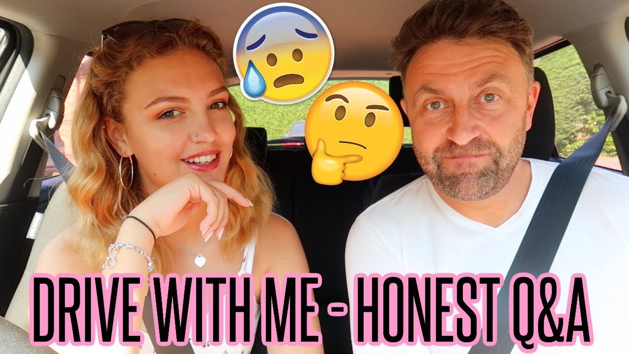 DRIVE WITH ME! Does My Dad Worry About Me?! HONEST Q&A
