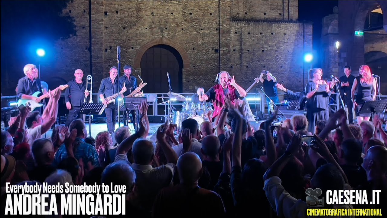 Andrea Mingardi - Everybody Needs Somebody to Love. Concerto Live in Ravenna 2024. Musica dal vivo