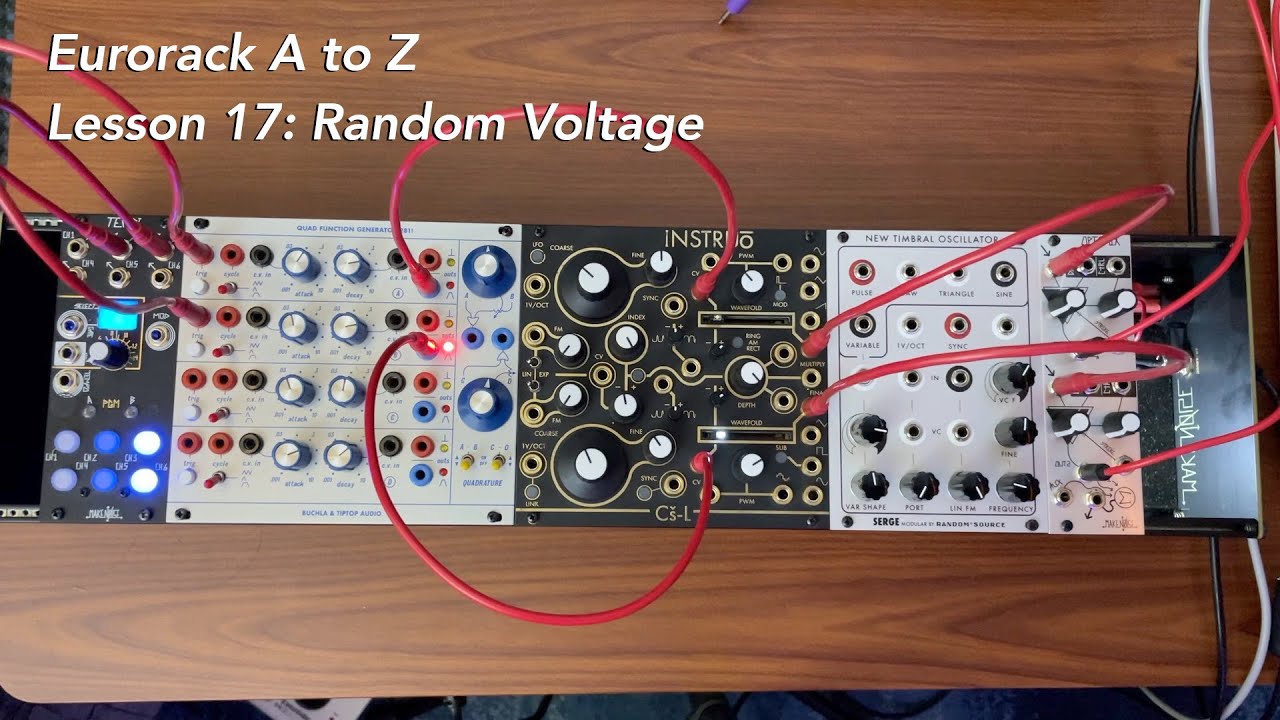 Eurorack A to Z Tutorial Lesson 17: Random Voltage