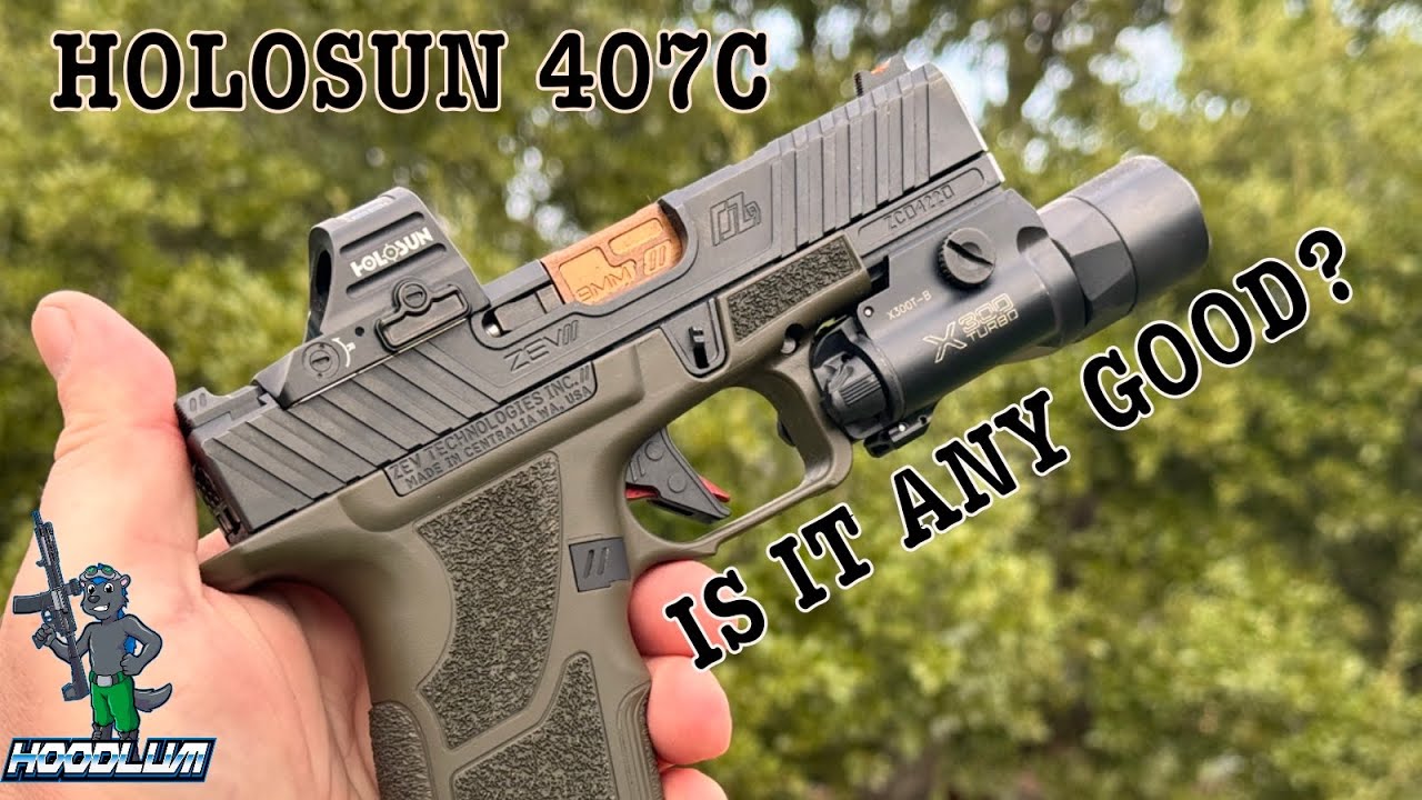 Review: Holosun 407C- X2. The Best Cheap & Affordable Red Dot On The Market?