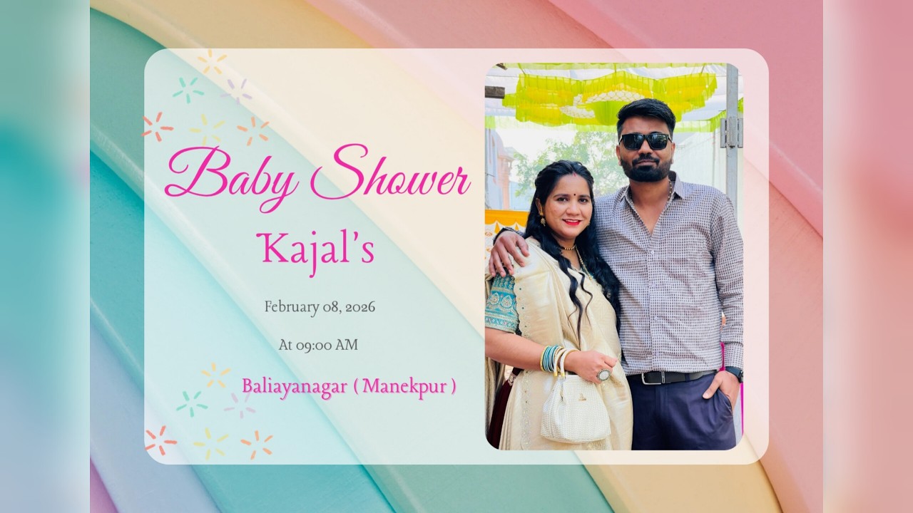 Kajal's Baby Shower  || Baliayanagar ( Manekpur ) || 08-02-2026 || @StarLive1008