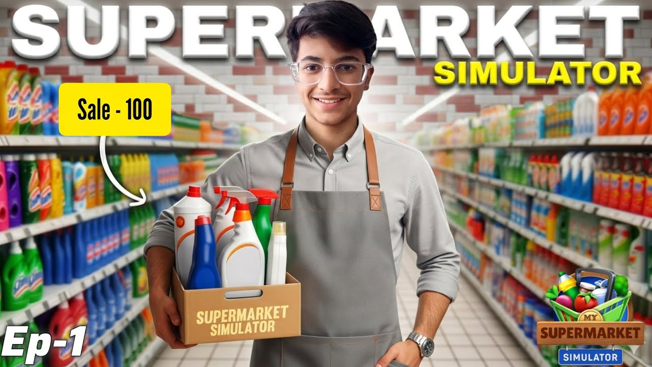 I Played Supermarket Simulator 3D 😂 | Apni Dukaan Khol Li! (Episode 1)