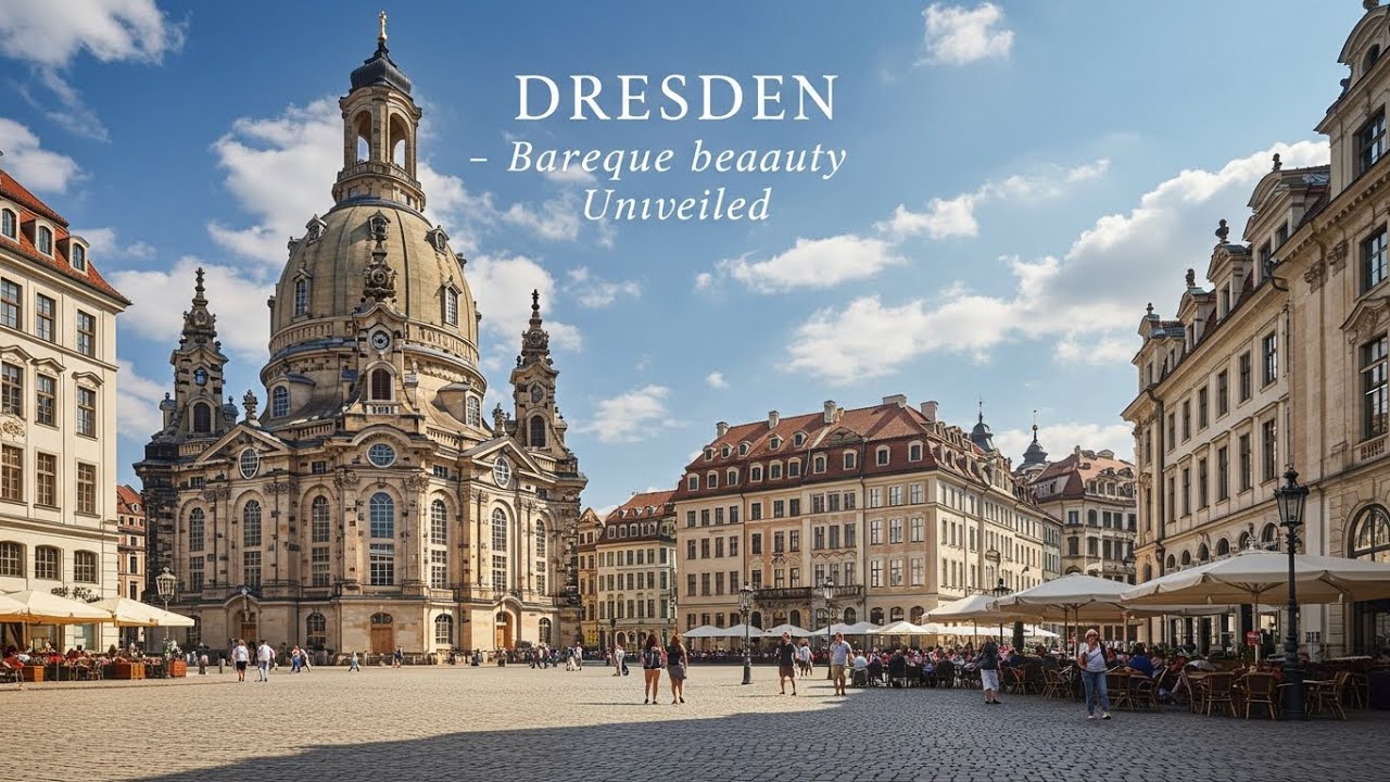 Dresden Germany Walking Tour 4K | Baroque Heritage | Travel Tube