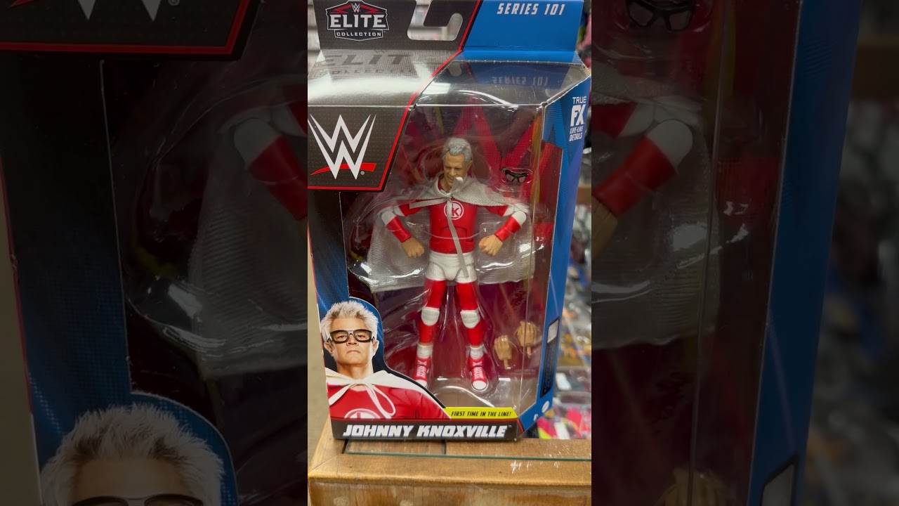 Jackass Star Johnny Knoxville WWE wrestling figure so cool
