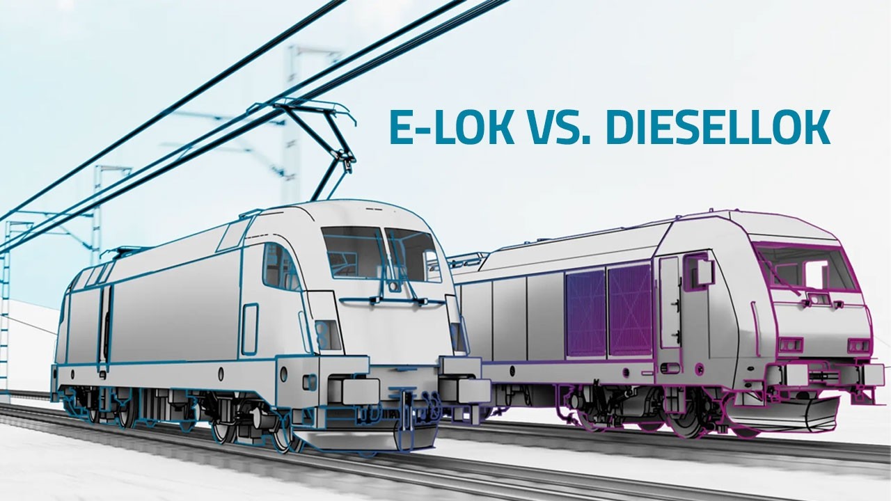 alex E-Lok & Diesellok im direkten Vergleich – wer bringt die Power auf die Schiene?
