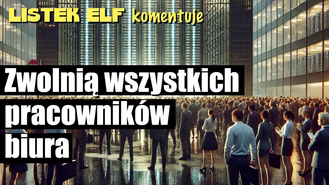 Większość pracowników biurowych straci pracę. To pewne. Agenty AI zastąpią urzędników.