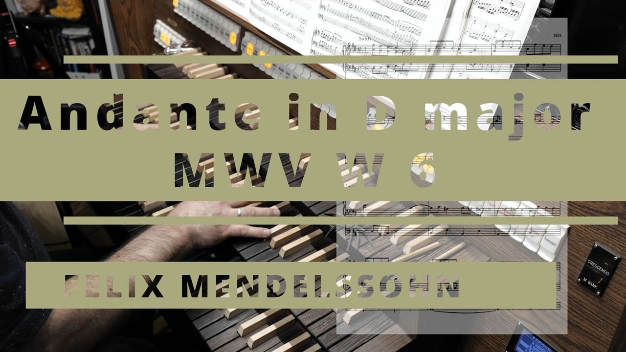 🎹 Felix Mendelssohn Bartholdy: &bdquo;Andante D major&rdquo; MWV W 6 (1825) ♫ 🔷 Piotr Nowik #viscount #physis
