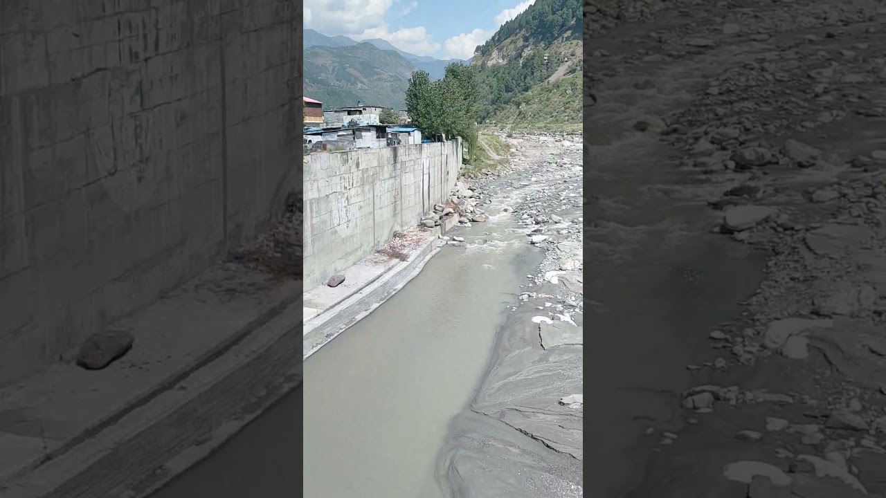 Balakot City river bridge