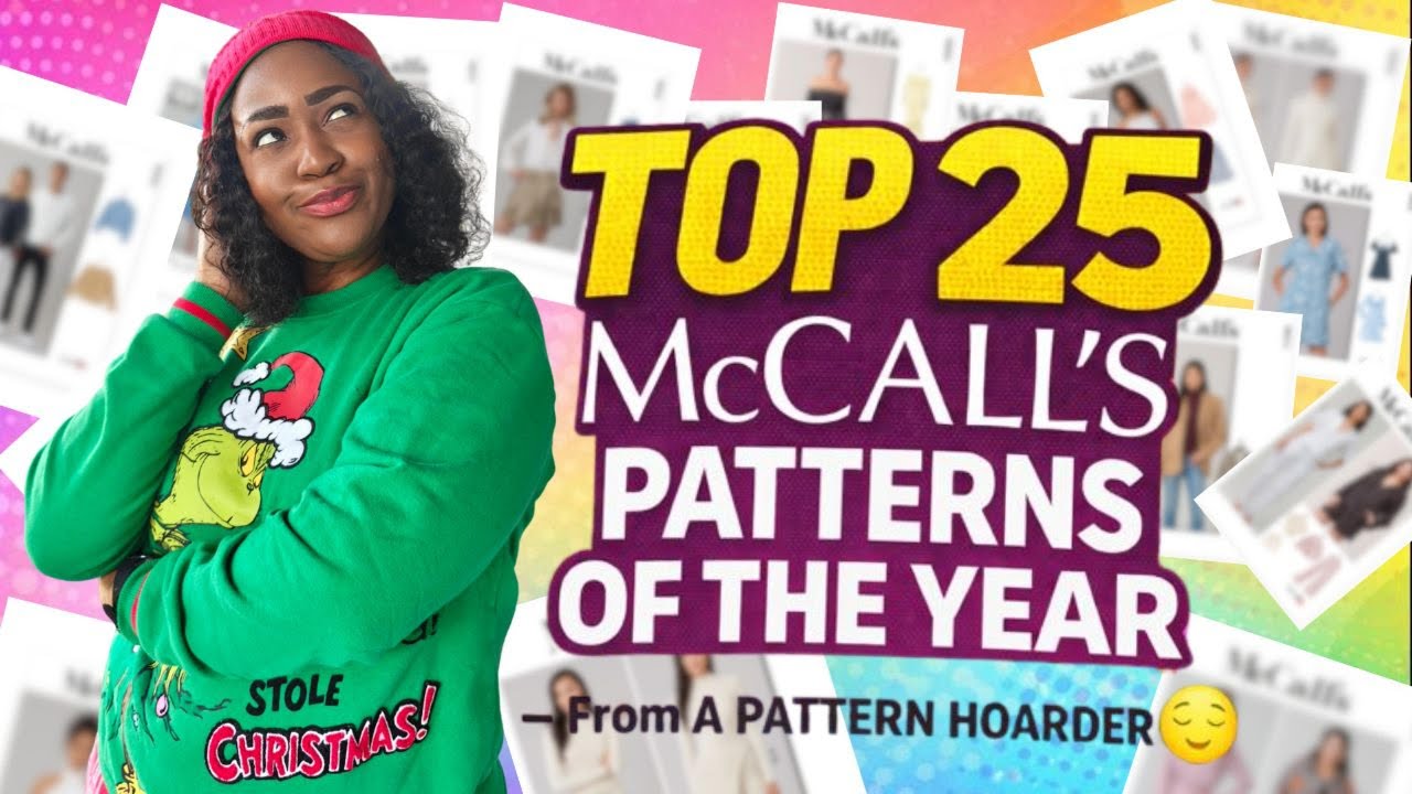 Топ-25 лучших выкроек McCall’s за год — от коллекционера выкроек 😌