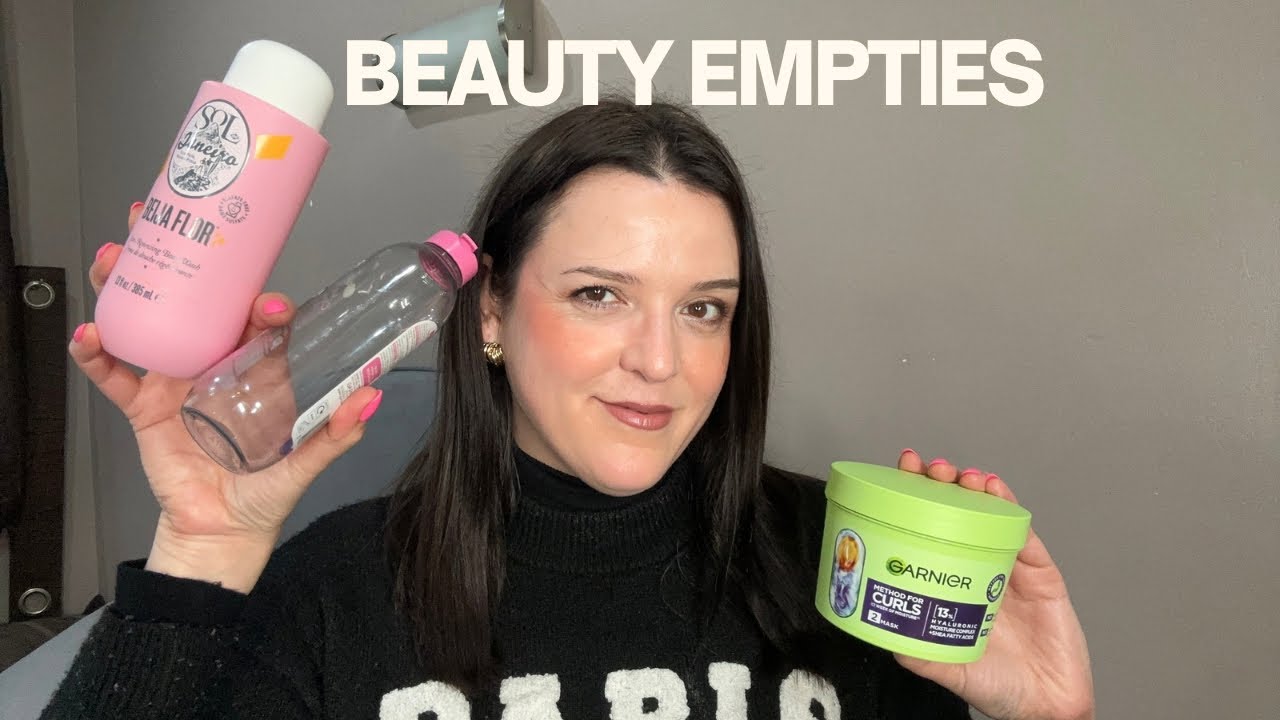 Beauty empties & mini reviews ✨