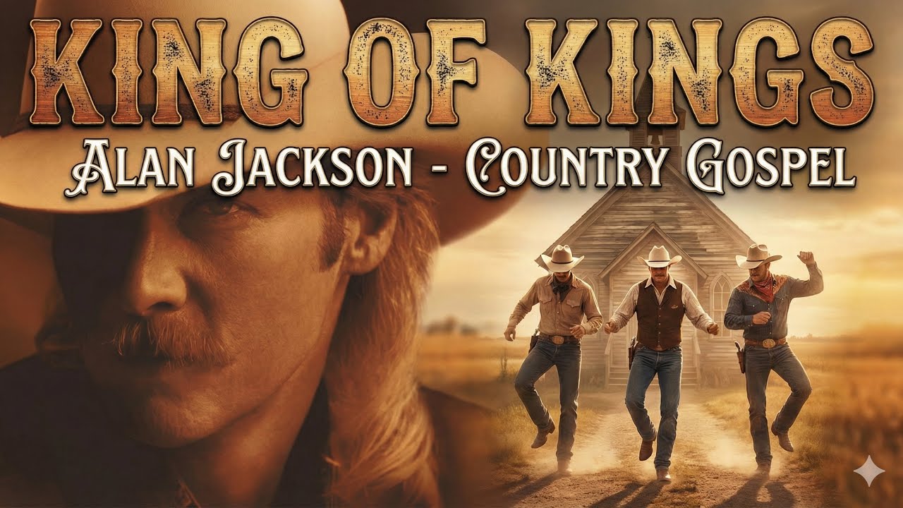 Alan Jackson-King of Kings| Happiest Gospel Song -2026 (90’s Honky Tonk)
