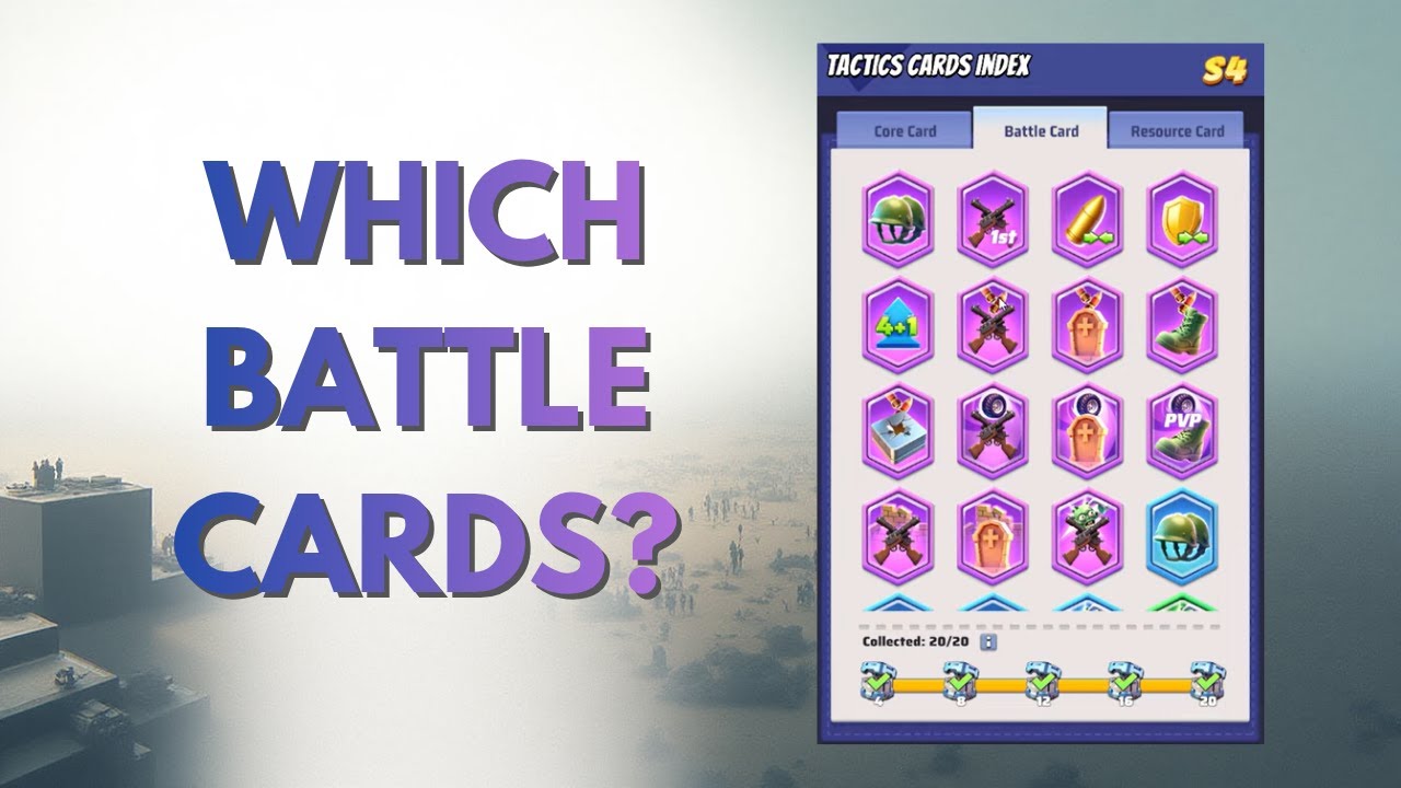 Tactic Cards Part 2: Battle & Resource Card Breakdown, When To Use Them | Last War: Survival