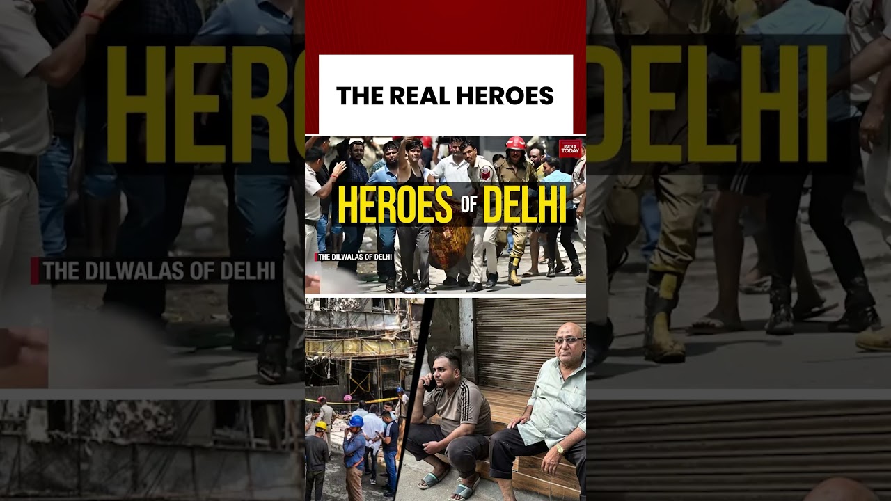 The Heroes Of Delhi: 21 Lives Lost, Many More Saved By Everyday Heroes #delhi #delhifire #fire