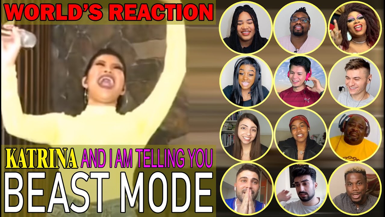 KATRINA VELARDE BEAST MODE! / And I am Telling You / - REACTION COMPILATION (highlight)