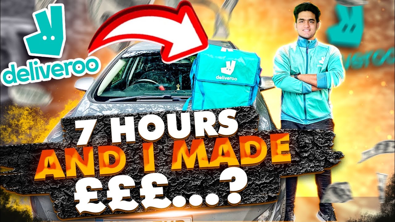 എന്റെ* 7 മണിക്കൂർ Food Delivery Job ന്റെ  വരുമാനം | UK Food delivery