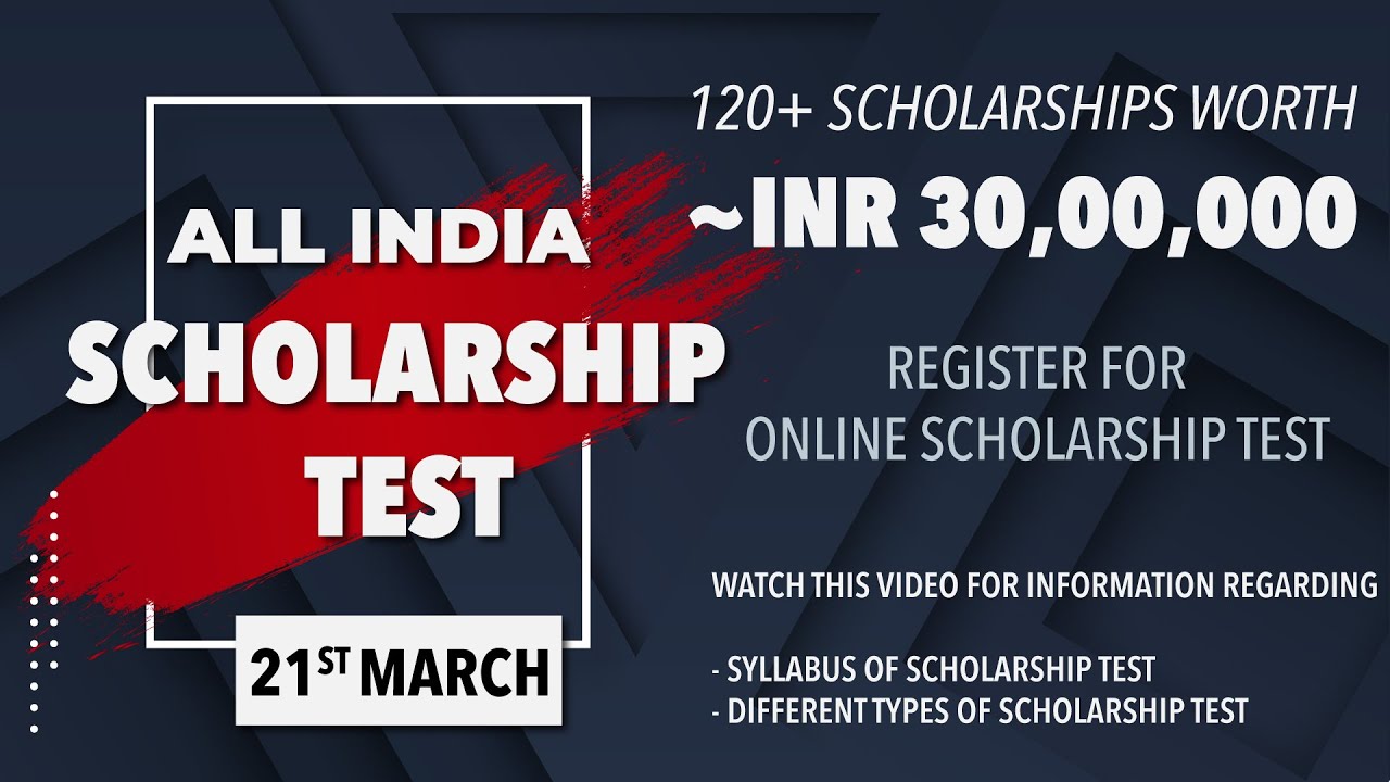 March 2020 Scholarship Test | Details of test